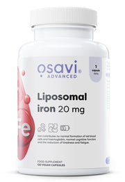 Osavi Liposomal Rauta, 20 mg - 120 kapselia