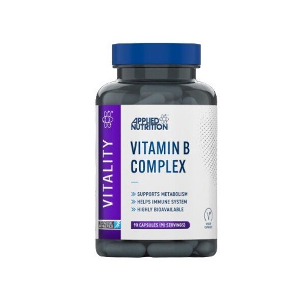 Maisto papildas Vitaminų B kompleksas, 90 kapsulių