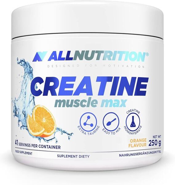 Allnutrition Kreatino Muscle Max, Apelsinų skonis