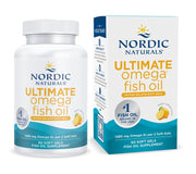 Nordic Naturals Ultimate Omega kalagelatiinissa, 1280 mg sitruuna - 60 kapselia