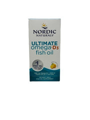 Nordic Naturals Ultimate Omega-D3 -kalaöljy, 1280 mg sitruuna - 120 kapselia