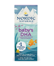 Nordic Naturals Baby's DHA -kalaöljy, 1050 mg Omega-3 ja D3-vitamiini - 60 ml.