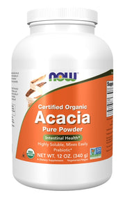 NOW Foods Acacia Pure Powder - 340 g maisto papildas