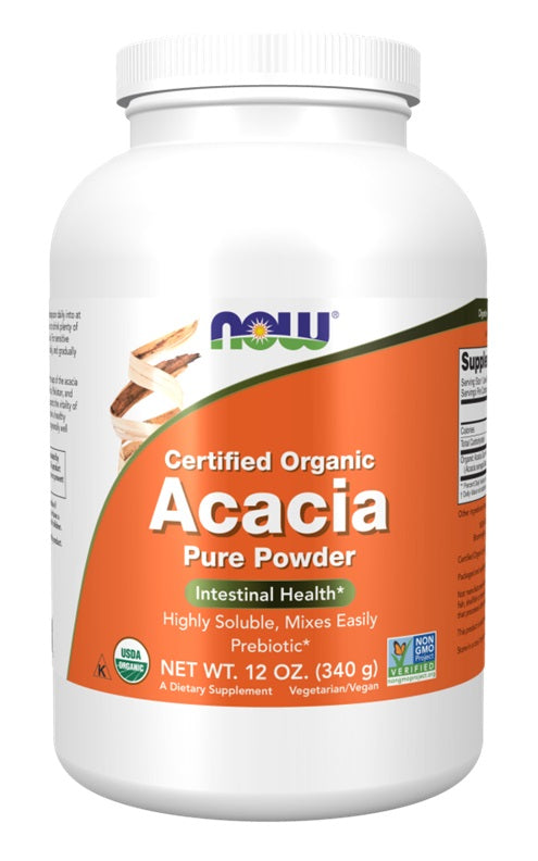 NOW Foods Acacia Pure Powder - 340 g maisto papildas
