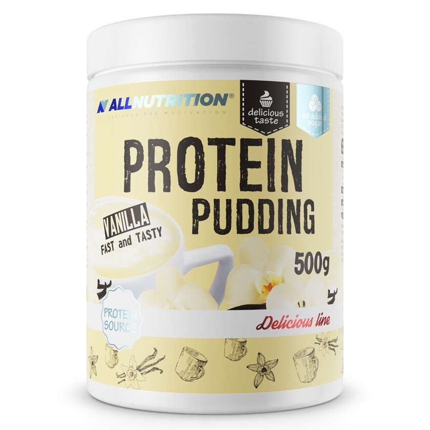 Allnutrition baltymų pudingas, vanilė, 500 g