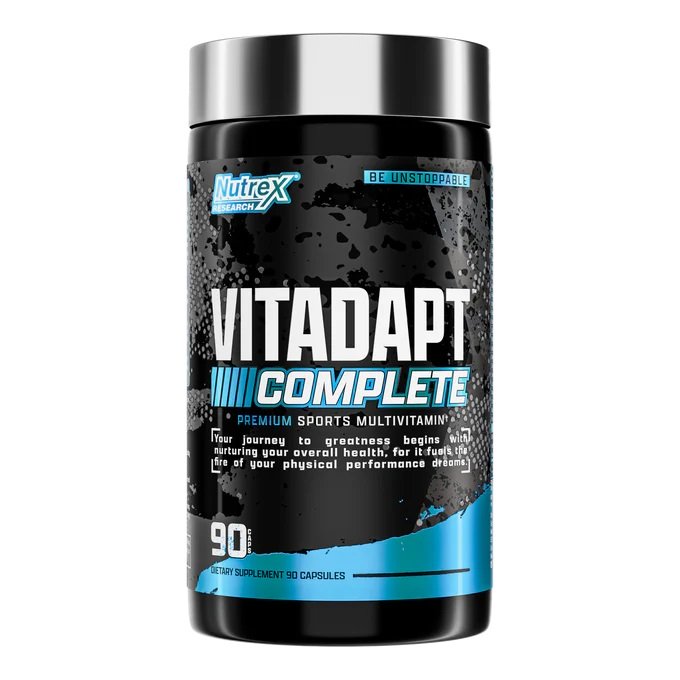 Nutrex Vitadapt Complete - 90 kapsulių, maisto papildas, vitaminų ir mineralų kompleksas