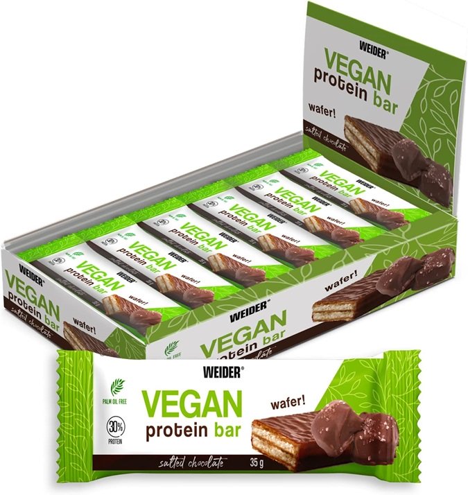 Vegan baltymų batonėlis, sūrus šokoladas, 35g