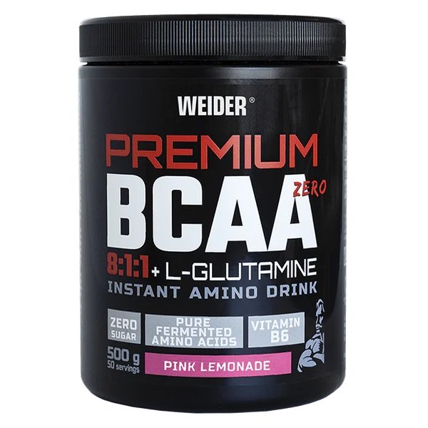 Weider BCAA Zero, Pink Lemonade, sporto papildas