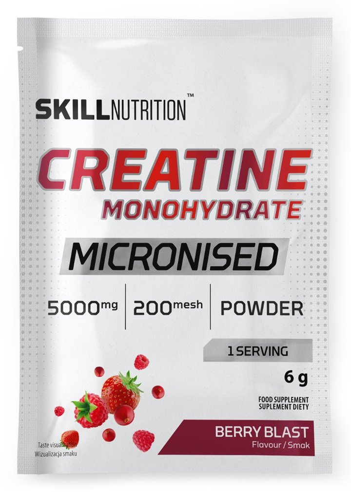 Kreatino papildas, Berry Blast, 6 g