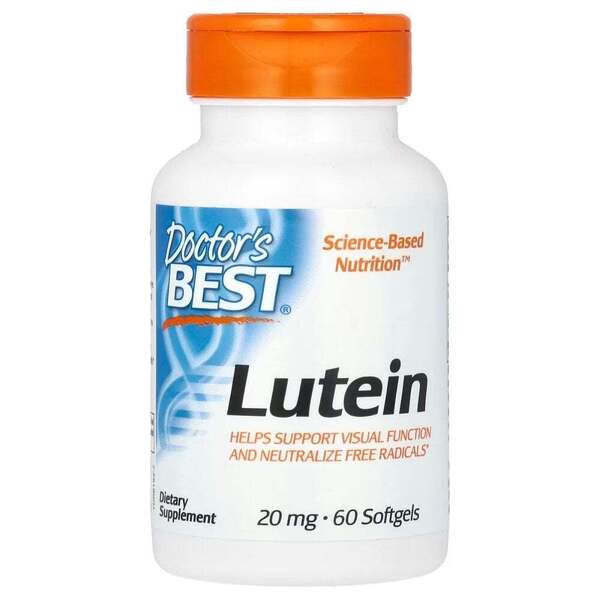 Doctor's Best Luteiini FloraGLO:lla, 20 mg - 60 kapselia