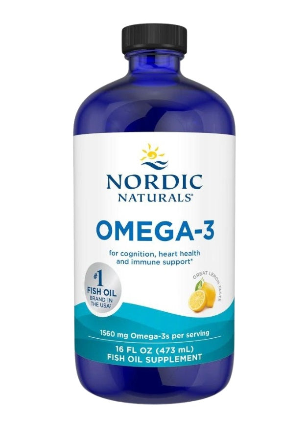 Nordic Naturals Omega-3, 1560 mg sitruuna - 473 ml.