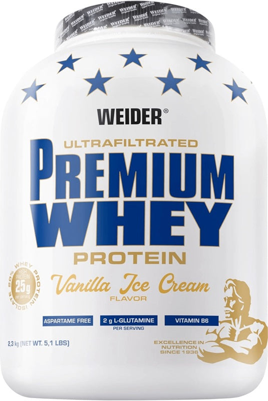 Weider Premium Whey baltymų milteliai