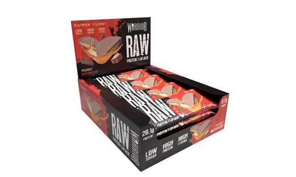 Warrior Raw Protein Flapjack, Žemės riešutų sviesto skardinė