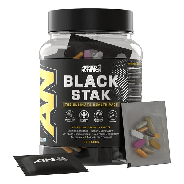 Maisto papildas Black Stak 30 paketėlių