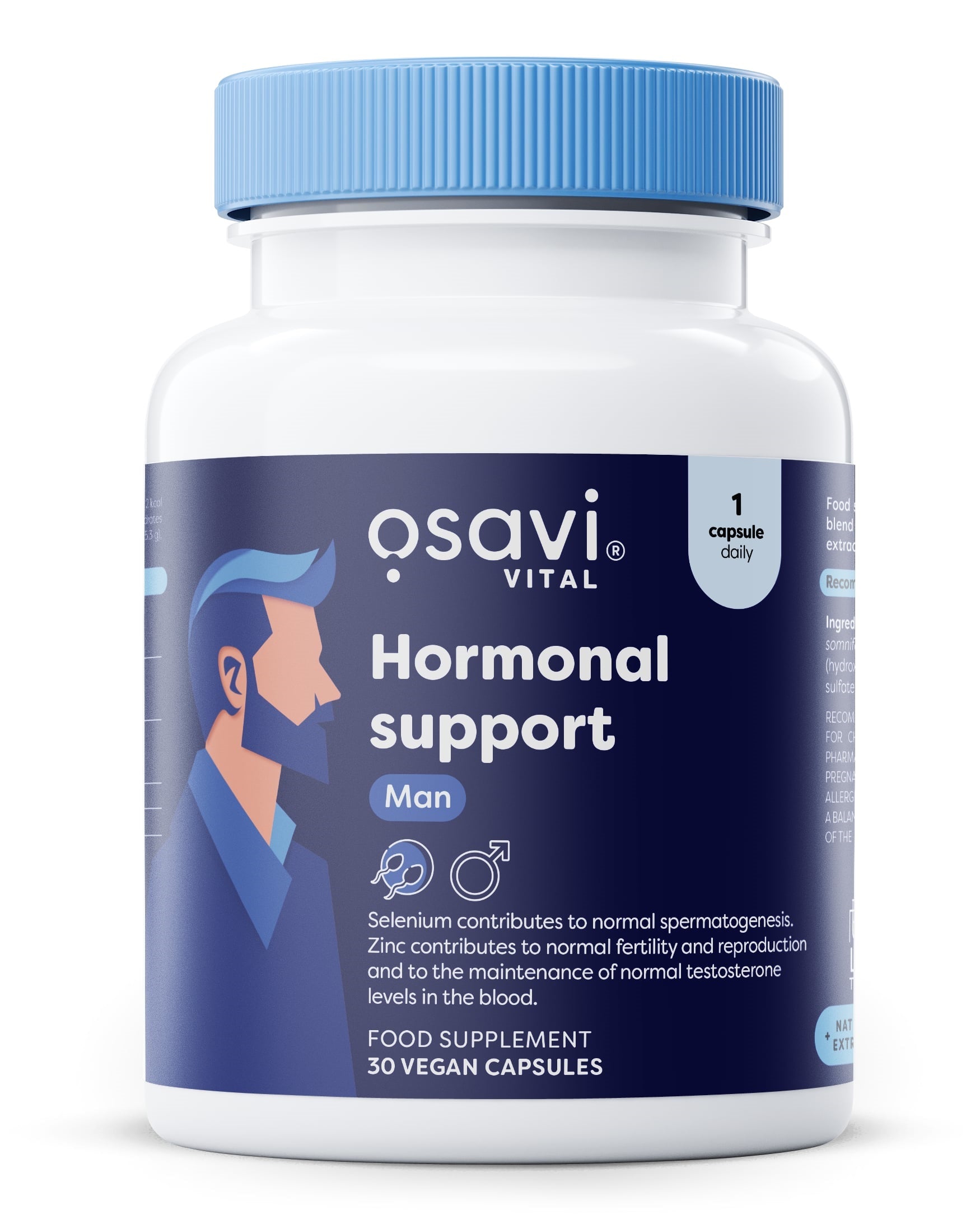 Osavi hormoninis papildas vyrams kapsulės