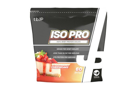 Trained by JP Iso Pro, Braškė ir Sūrio Pyragas - 1800 g