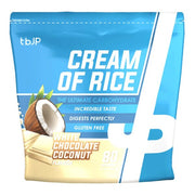 Trained by JP Cream of Rice, White Chocolate Coconut - 2000 gramų, maisto papildas