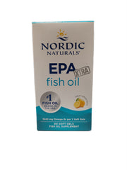 Nordic Naturals EPA Xtra -kalaöljy, 1640 mg sitruuna - 60 kapselia