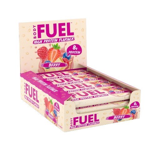 Maisto papildas Bodyfuel Flapjack Berry
