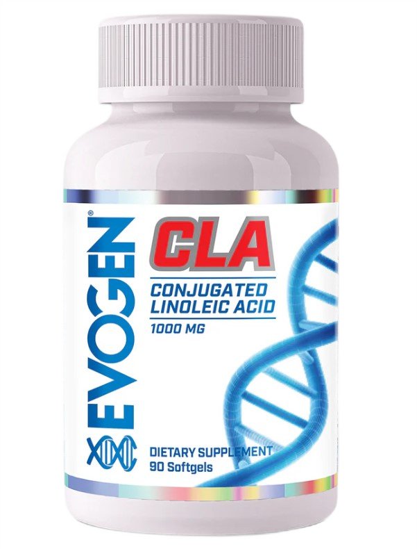 Evogen CLA, 1000mg - 90 kapsulių, riebalų degintojai, EFA, Omega