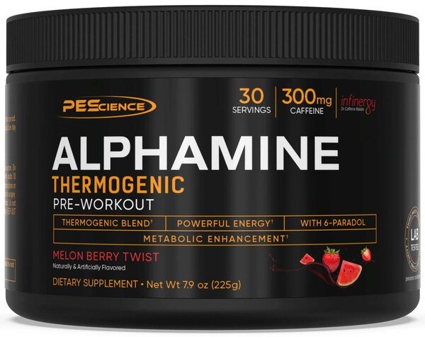 Maisto papildas PEScience Alphamine Melon Berry Twist