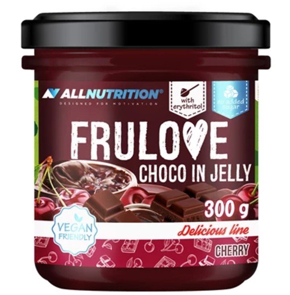 Allnutrition Frulove Choco Jelly vyšutinė uogienė