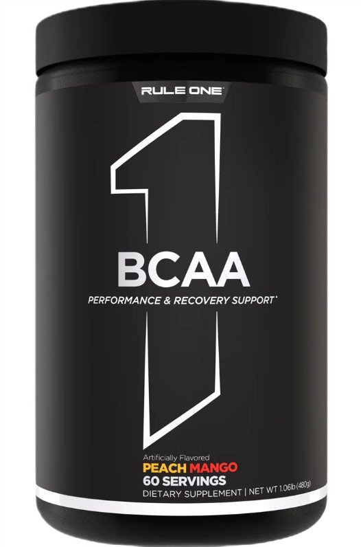 Rule One BCAA, Peach Mango - 480 g maisto papildas