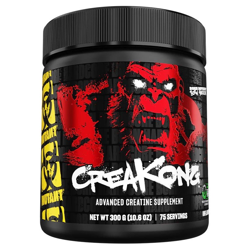 Mutant Creakong - 300 g maisto papildas su gorila logotipu