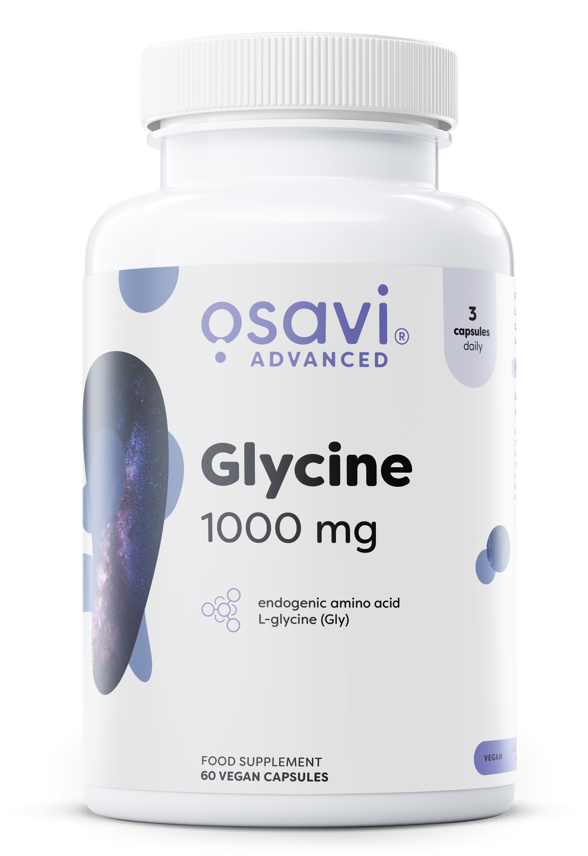 Glycine maisto papildo kapsulės