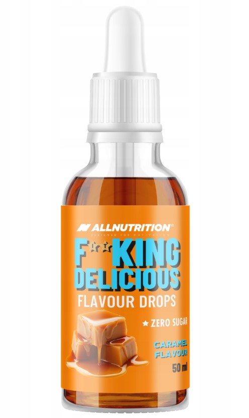Allnutrition Fitking skysti papildai, karamelės skonio, 50 ml