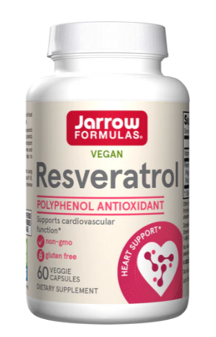 Jarrow Formulas Resveratrol, 100 mg - 60 kapselia