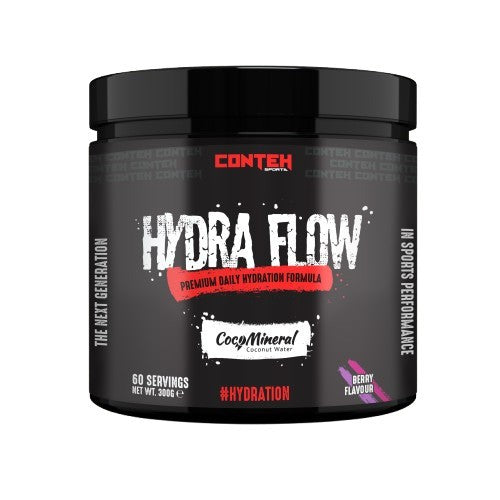 Conteh Sports Hydra Flow, Berry - 300 g, elektrolitai
