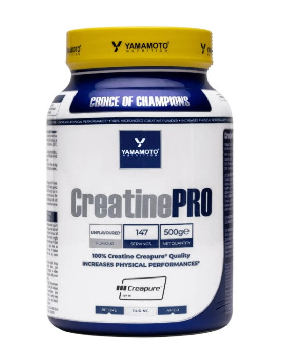 Yamamoto Nutrition CreatinePRO, Unflavoured - 500 g maisto papildas