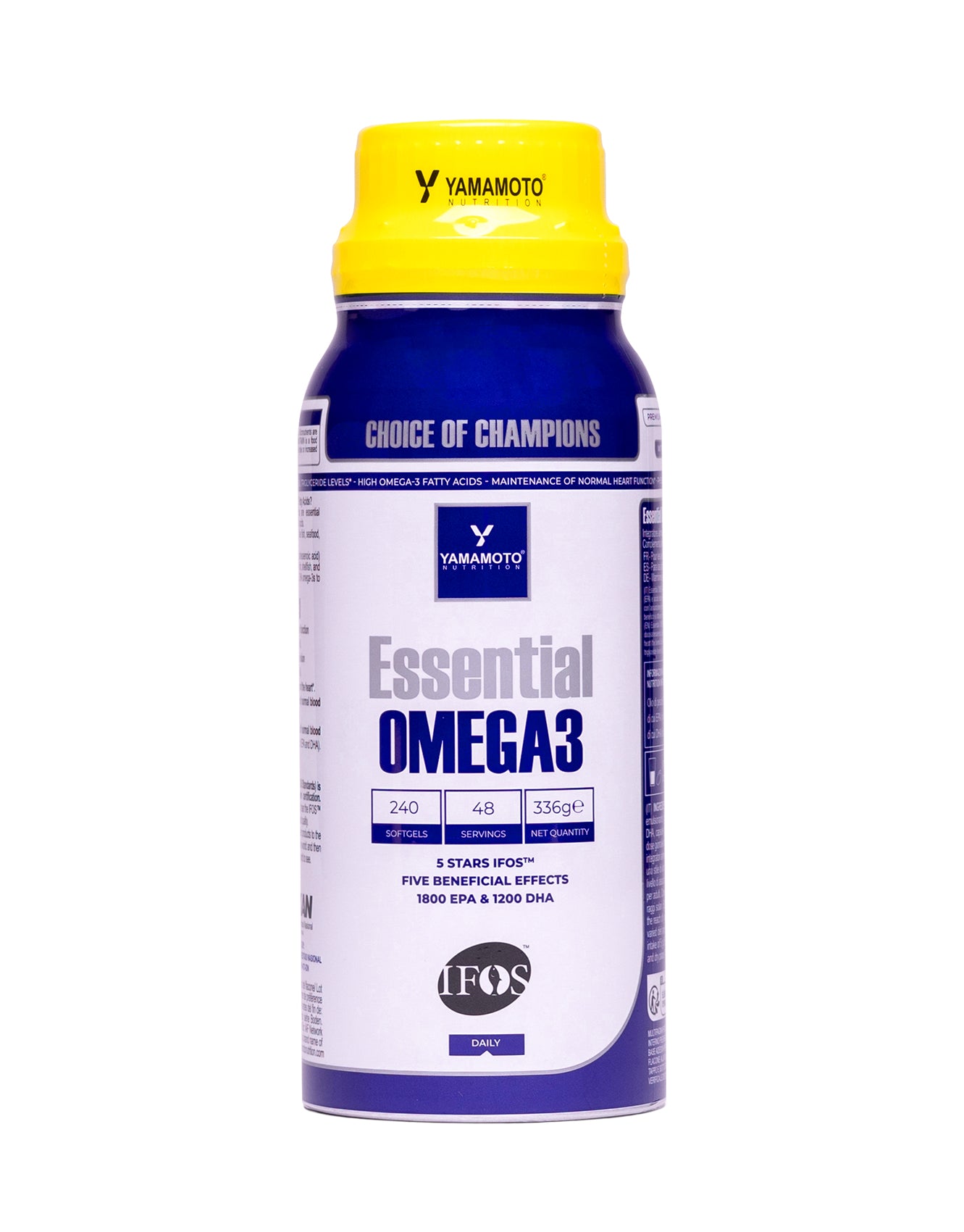 Yamamoto Nutrition Essential Omega-3 kapsulės