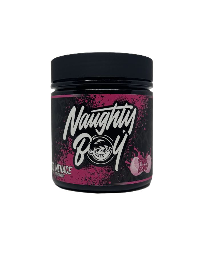 Naughty Boy Menace VitaCholine + Taurine, Pink Lemo - 420 g maisto papildas