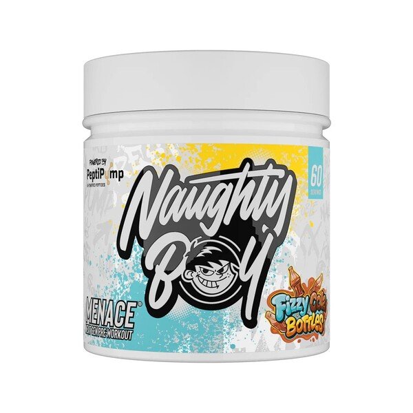 Naughty Boy Menace V2, Fizzy Cola Bottles - 420 gramų maisto papildas