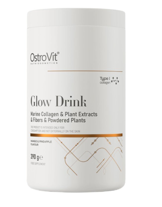 OstroVit Glow Drink, Mango & Pineapple - 390 g maisto papildas