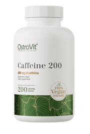 OstroVit Caffeine 200, 200mg - 200 tablečių