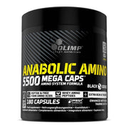 Olimp Nutrition Anabolic Amino 5500, Mega Caps - 180 kapsulių, sporto papildas