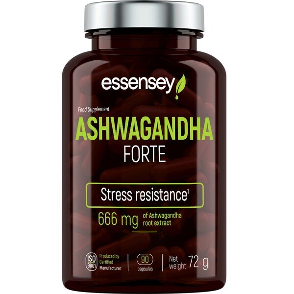 Essensey Ashwagandha Forte - 90 kapselia