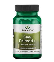 Swanson Saw Palmetto kapsulės prostatos sveikatai
