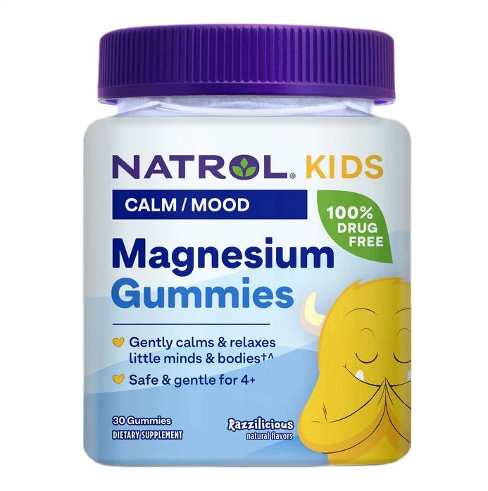 Natrol Kids Magnesium -karkit - 30 karkkia