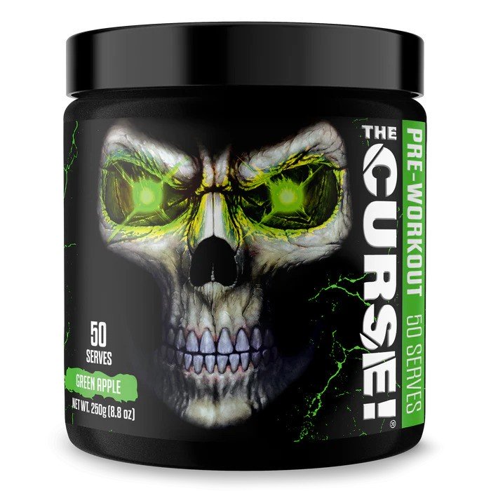 JNX Sports The Curse! Žalio obuolio maisto papildas, sporto papildas, pre-workout, 250g