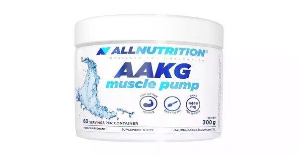Allnutrition AAKG Muscle Pump, luonnollinen - 300 grammaa