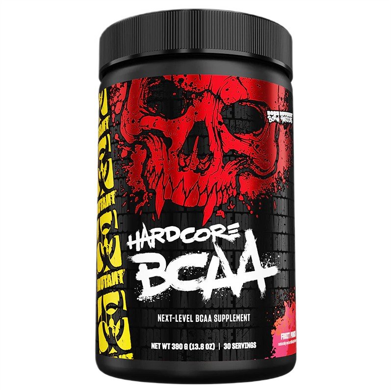 Mutant Hardcore BCAA, Fruit Punch - 390 g sporto papildas