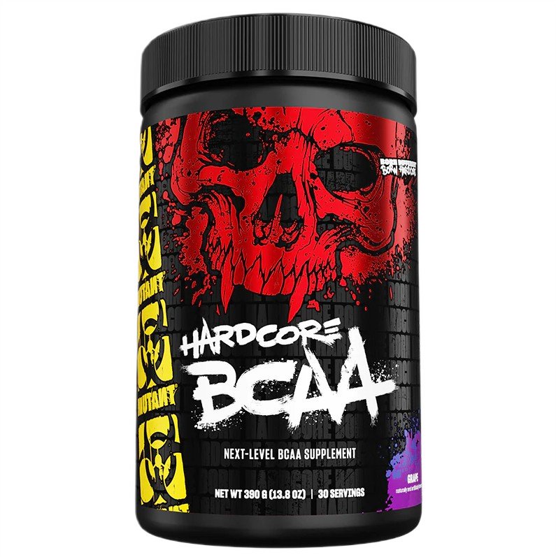 Mutant Hardcore BCAA, Grape - 390 g maisto papildas
