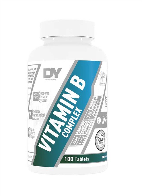 Vitaminų B kompleksas, maisto papildas, 100 tablečių