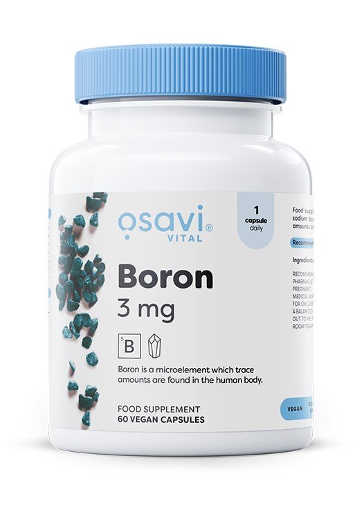 Osavi Boron, 3mg - 60 kapsulių