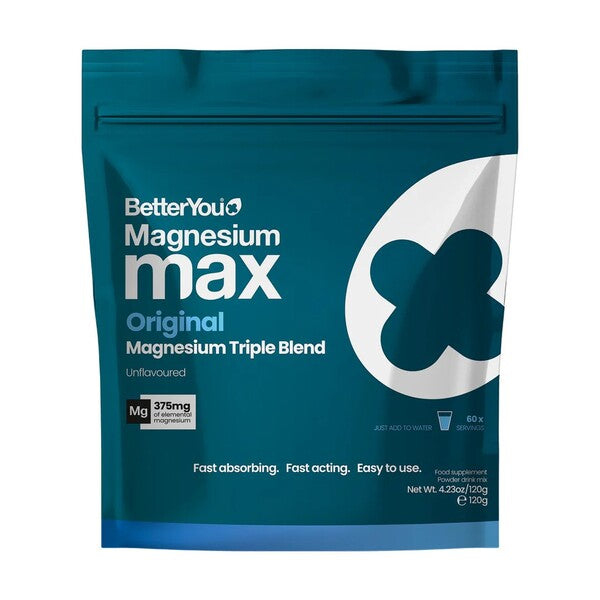 BetterYou Magnesium Max Original, maustamaton - 120 grammaa
