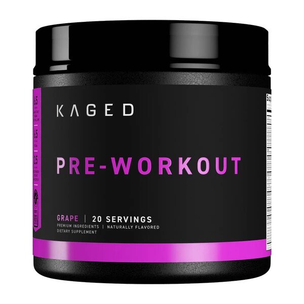 Kaged Muscle Pre-Kaged, Vynuogių, sporto papildas